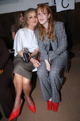 PFW - Stella McCartney Front Row Helen Hunt and her daughter Makena Lei Carnahan on the front row of the Stella McCartney fashion show during Paris Fashion Week on March 4, 2026 in Paris, France. Photo by Jerome Domine ABACAPRESS.COM Paris France  Copyright: xDominexJerome ABACAx