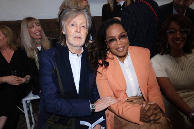 PFW - Stella McCartney Front Row Oprah Winfrey and Paul McCartney on the front row of the Stella McCartney fashion show during Paris Fashion Week on March 4, 2026 in Paris, France. Photo by Jerome Domine ABACAPRESS.COM Paris France  Copyright: xDominexJerome ABACAx