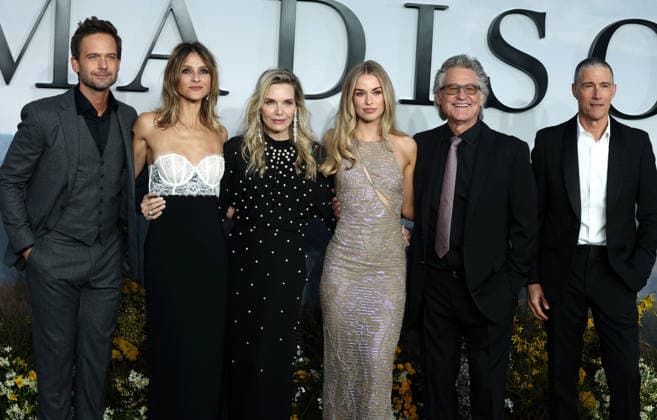 UK premiere of The Madison in London. Patrick J. Adams, Beau Garrett, Michelle Pfeiffer, Elle Chapman, Kurt Russell and Matthew Fox attend the UK Premiere of The Madison at Cineworld Leicester Square London, UK on March 4 2026 London Cineworld Leicester Square UK Copyright: xFredxDuvalx