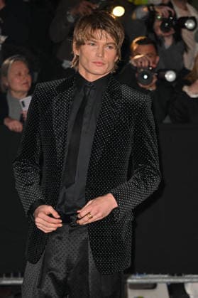 PFW Tom Ford Outside Arrivals Jordan Barrett arriving at the Tom Ford show during Fashion Week in Paris, France on March 4, 2026. Photo by Julien Reynaud APS-Medias ABACAPRESS.COM Paris France  Copyright: xReynaudxJulien APS-Medias ABACAx