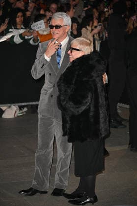 PFW Tom Ford Outside Arrivals Baz Luhrmann and Catherine Martin arriving at the Tom Ford show during Fashion Week in Paris, France on March 4, 2026. Photo by Julien Reynaud APS-Medias ABACAPRESS.COM Paris France  Copyright: xReynaudxJulien APS-Medias ABACAx
