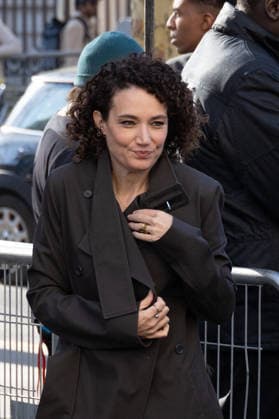 PFW Courreges Outside Arrivals NB Coralie Fargeat arrived at the Courreges Womenswear Fall Winter 2026-2027 show as part of Paris Fashion Week on March 04, 2026 in Paris, France. Photo by Nasser Berzane ABACAPRESS.COM Paris France  Copyright: xBerzanexNasser ABACAx