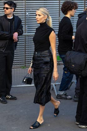PFW Courreges Outside Arrivals NB Elena Perminova arrived at the Courreges Womenswear Fall Winter 2026-2027 show as part of Paris Fashion Week on March 04, 2026 in Paris, France. Photo by Nasser Berzane ABACAPRESS.COM Paris France  Copyright: xBerzanexNasser ABACAx