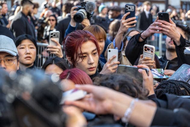 PFW Courreges Outside Arrivals NB Leehan arrived at the Courreges Womenswear Fall Winter 2026-2027 show as part of Paris Fashion Week on March 04, 2026 in Paris, France. Photo by Nasser Berzane ABACAPRESS.COM Paris France  Copyright: xBerzanexNasser ABACAx