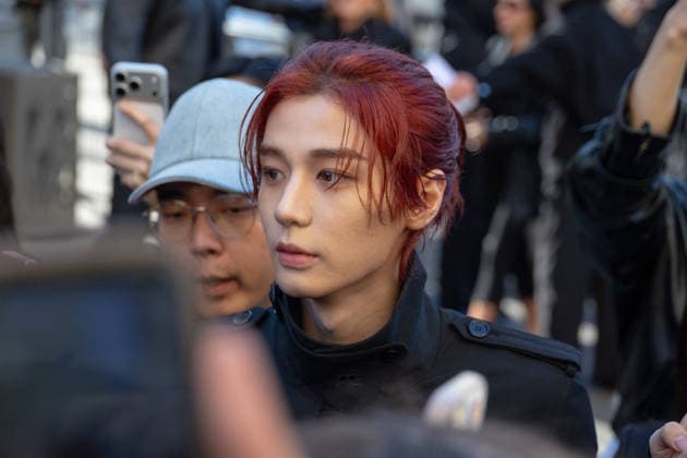 PFW Courreges Outside Arrivals NB Leehan arrived at the Courreges Womenswear Fall Winter 2026-2027 show as part of Paris Fashion Week on March 04, 2026 in Paris, France. Photo by Nasser Berzane ABACAPRESS.COM Paris France  Copyright: xBerzanexNasser ABACAx
