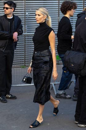 PFW Courreges Outside Arrivals NB Elena Perminova arrived at the Courreges Womenswear Fall Winter 2026-2027 show as part of Paris Fashion Week on March 04, 2026 in Paris, France. Photo by Nasser Berzane ABACAPRESS.COM Paris France  Copyright: xBerzanexNasser ABACAx