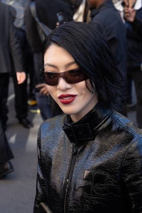 PFW Courreges Outside Arrivals NB Ayaka Miyoshi arrived at the Courreges Womenswear Fall Winter 2026-2027 show as part of Paris Fashion Week on March 04, 2026 in Paris, France. Photo by Nasser Berzane ABACAPRESS.COM Paris France  Copyright: xBerzanexNasser ABACAx