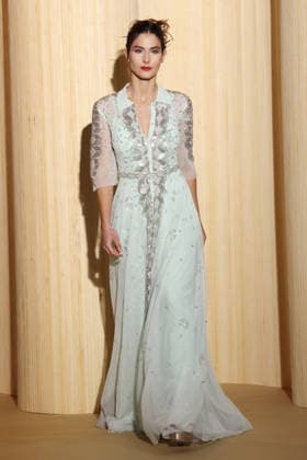 PFW - Christophe Guillarme Runway A model walks the Runway of the Christophe Guillarmé fashion show during Paris Fashion Week on March 4, 2026 in Paris, France. Photo by Jerome Domine ABACAPRESS.COM Paris France  Copyright: xDominexJerome ABACAx