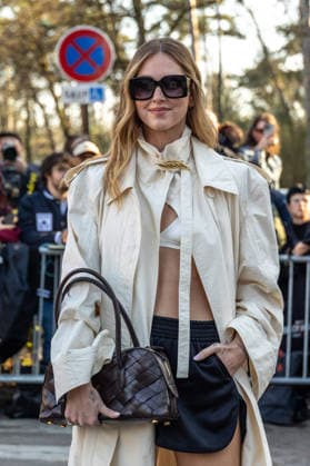 PFW Stella McCartney Outside Arrivals NB Chiara Ferragni arrived at the Stella McCartney Womenswear Fall Winter 2026-2027 show as part of Paris Fashion Week on March 04, 2026 in Paris, France. Photo by Nasser Berzane ABACAPRESS.COM Paris France  Copyright: xBerzanexNasser ABACAx