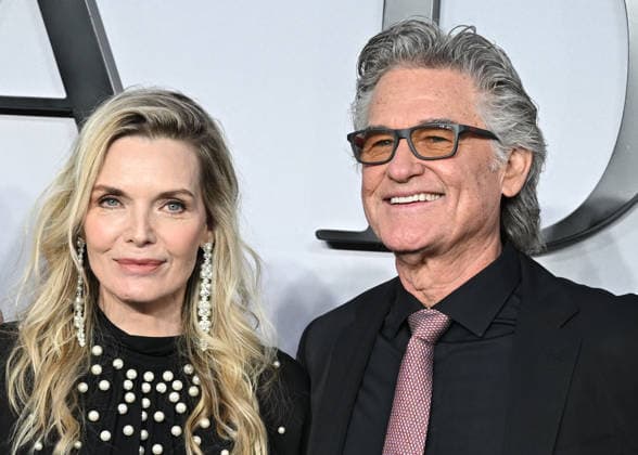 Kurt Russell and Michelle Pfeiffer attends The Madison UK Premiere at Cineworld Leicester Square in London, England. UK. Wednesday 4th March 2026. Copyright: xJamesxWarrenx THE MADISON - UK PREMIERE46