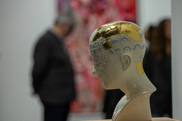 Opening of ARCO (Spain s International Contemporary Art Fair) in Madrid, Spain - 04 Mar 2026 Art works seen displayed during the opening of ARCO (Spain s International Contemporary Art Fair) at its 45th edition at the IFEMA exhibition center. Madrid Spain Copyright: xDavidxCanalesx xSOPAxImagesx DCARCO260304-75