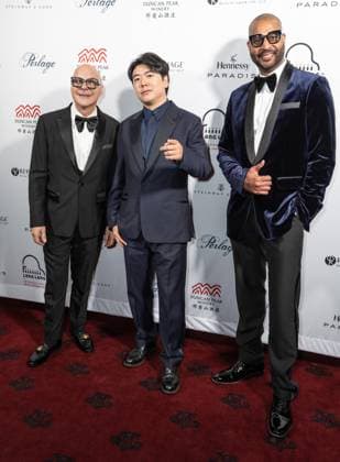 March 4, 2026, Bronx, New York, USA: Leszek Lukas Barwinski-Brown, Lang Lang, Andre Barwinski-Brown attend Lang Lang International Music Foundation bi-annual gala at Metropolitan Club in New York, NY on March 4, 2026. Bronx USA - ZUMAr339 20260304_znp_r339_035 Copyright: xLevxRadinx