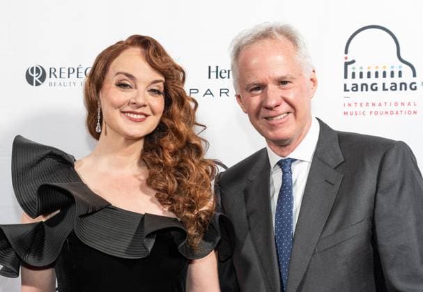 March 4, 2026, Bronx, New York, USA: Melissa Errico and Patrick McEnroe attend Lang Lang International Music Foundation bi-annual gala at Metropolitan Club in New York, NY on March 4, 2026. Bronx USA - ZUMAr339 20260304_znp_r339_043 Copyright: xLevxRadinx