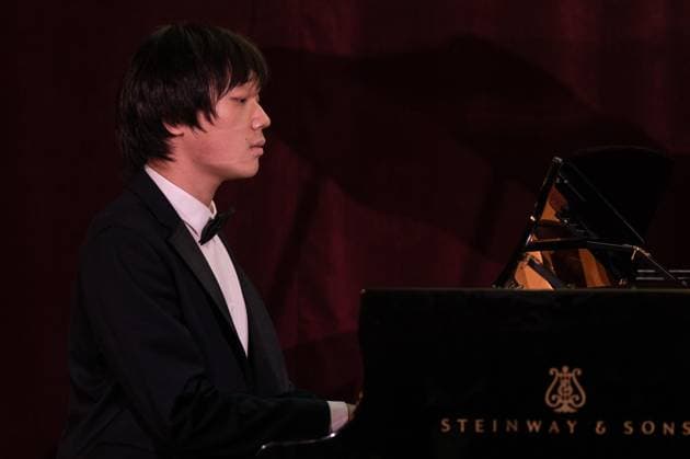 March 4, 2026, Bronx, New York, USA: Young musician, recipient of foundation Taige Wang perform during Lang Lang International Music Foundation bi-annual gala at Metropolitan Club in New York, NY on March 4, 2026. Bronx USA - ZUMAr339 20260304_znp_r339_088 Copyright: xLevxRadinx