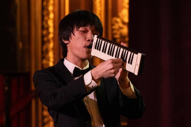 March 4, 2026, Bronx, New York, USA: Young musician, recipient of foundation Taige Wang perform during Lang Lang International Music Foundation bi-annual gala at Metropolitan Club in New York, NY on March 4, 2026. Bronx USA - ZUMAr339 20260304_znp_r339_103 Copyright: xLevxRadinx