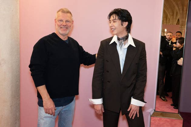 PFW - Acne Studios Front Row Designer Jonny Johansson and Johnny, Seo Yeongho attend the Acne Studios Womenswear Fall Winter 2026-2027 show as part of Paris Fashion Week on March 04, 2026 in Paris, France. Photo by Laurent Zabulon ABACAPRESS.COM Paris France  Copyright: xZabulonxLaurent ABACAx