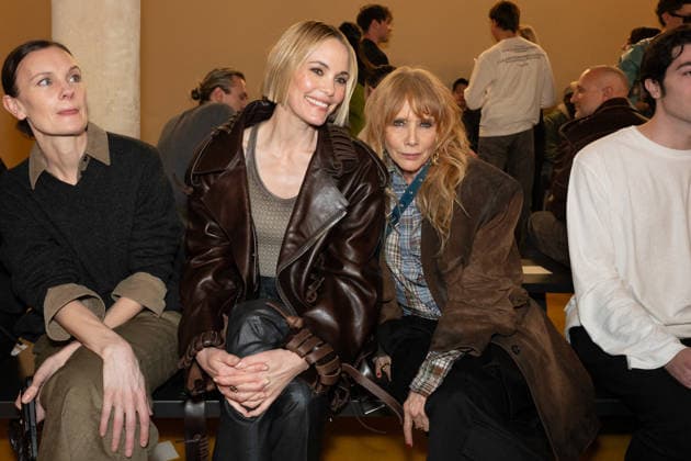 PFW - Acne Studios Front Row Leslie Bibb and Rosanna Arquette attend the Acne Studios WI26 Show as part of Paris Fashion Week on March 04, 2026 in Paris, France. Photo by Laurent Zabulon ABACAPRESS.COM Paris France  Copyright: xZabulonxLaurent ABACAx