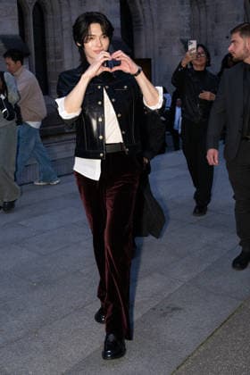 PFW - Acne Studios Front Row Win Metawin attends the Acne Studios Womenswear Fall Winter 2026-2027 show as part of Paris Fashion Week on March 04, 2026 in Paris, France. Photo by Laurent Zabulon ABACAPRESS.COM Paris France  Copyright: xZabulonxLaurent ABACAx