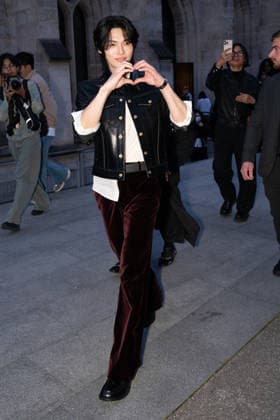 PFW - Acne Studios Front Row Win Metawin attends the Acne Studios Womenswear Fall Winter 2026-2027 show as part of Paris Fashion Week on March 04, 2026 in Paris, France. Photo by Laurent Zabulon ABACAPRESS.COM Paris France  Copyright: xZabulonxLaurent ABACAx