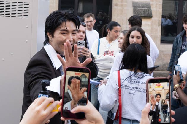 PFW - Acne Studios Photo by ABACAPRESS.COM Johnny, Seo Yeongho attends the Acne Studios WI26 Show as part of Paris Fashion Week on March 04, 2026 in Paris, France. Photo by ABACAPRESS.COM Paris France  Copyright: xABACAx