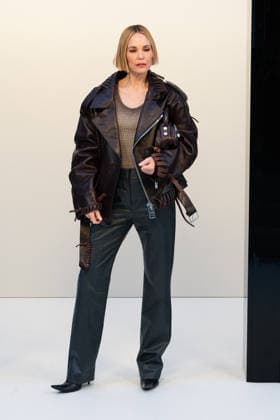 PFW - Acne Studios Photo by ABACAPRESS.COM Leslie Bibb attends the Acne Studios WI26 Show as part of Paris Fashion Week on March 04, 2026 in Paris, France. Photo by ABACAPRESS.COM Paris France  Copyright: xABACAx