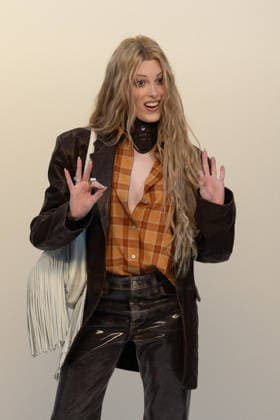 PFW - Acne Studios Photo by ABACAPRESS.COM Gigi Goode attends the Acne Studios WI26 Show as part of Paris Fashion Week on March 04, 2026 in Paris, France. Photo by ABACAPRESS.COM Paris France  Copyright: xABACAx