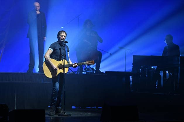 I Muvrini In Concert - Paris I Muvrini, Jean-François Bernardini performs at the l Olympia in Paris, France on March 4, 2026. Photo by Christophe Meng ABACAPRESS.COM Paris France  Copyright: xMengxChristophe ABACAx