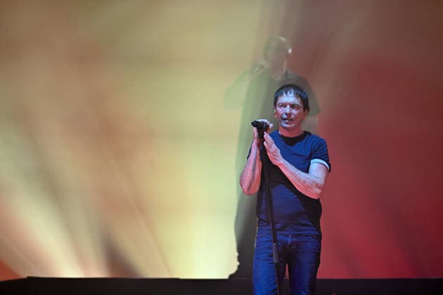 I Muvrini In Concert - Paris I Muvrini, Jean-François Bernardini performs at the l Olympia in Paris, France on March 4, 2026. Photo by Christophe Meng ABACAPRESS.COM Paris France  Copyright: xMengxChristophe ABACAx