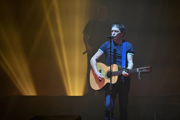 I Muvrini In Concert - Paris I Muvrini, Jean-François Bernardini performs at the l Olympia in Paris, France on March 4, 2026. Photo by Christophe Meng ABACAPRESS.COM Paris France  Copyright: xMengxChristophe ABACAx