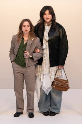 PFW - Acne Studios Photocall Julien Baker and Lucy Dacus attend the Acne Studios WI26 Show as part of Paris Fashion Week on March 04, 2026 in Paris, France. Photo by Laurent Zabulon ABACAPRESS.COM Paris France  Copyright: xZabulonxLaurent ABACAx