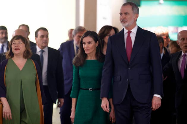 The King and Queen inaugurate the 45th International Contemporary Art Fair ARCOmadrid I D Maribel Lopez, director of ARCO, Queen Letizia and King Felipe VI during the 45th International Contemporary Art Fair ARCOmadrid, March 5, 2026, in Madrid, Spain, on the occasion of its 45th anniversary, this edition includes a special section curated by Jose Luis Blondet and Magali Arriola entitled ARCO2045 the future for now , which invites to reflect on the possible directions of art in the coming decades FAMOSOSOS ARCO REYES ARTE José José Madrid Madrid Madrid Spain  Copyright: xJosÃ xRuizx 7339610