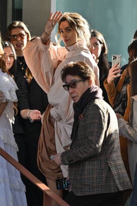PFW Chloe Outside Arrivals Paris Jackson arriving at the Chloeshow during Fashion Week in Paris, France on March 5, 2026. Photo by Julien Reynaud APS-Medias ABACAPRESS.COM Paris France  Copyright: xReynaudxJulien APS-Medias ABACAx