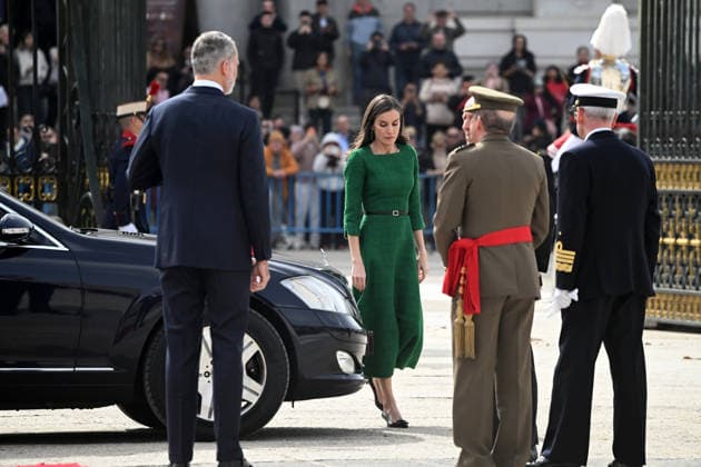 The King and Queen receive with honors the Grand Dukes of Luxembourg at the Royal Palace King Felipe VI and Queen Letizia on their arrival at the reception with honors for the Grand Dukes of Luxembourg at the Royal Palace, on March 5, 2026, in Madrid Spain The Grand Dukes of Luxembourg began their reign in October of last year, following the abdication of Henry of Luxembourg in favor of his son KING DUCHESSES DUKE OF LUXEMBOURG José Madrid Madrid Madrid Spain  Copyright: xJosÃ xOlivax 7340162