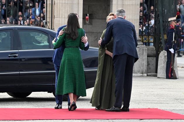 King Felipe VI and Queen Letizia receive William V of Luxembourg and Stéphanie de Lannoy at the Royal Palace, on March 5, 2026, in Madrid Spain The Grand Dukes of Luxembourg began their reign in October last year, following the abdication of Henry of Luxembourg in favor of his son KINGDOM DUCHESSES LUXEMBOURG @oliwan JOSE OLIVA 05 03 2026 Madrid Madrid Madrid Espana  Copyright: x@oliwanx xJOSExOLIVAx 7340176