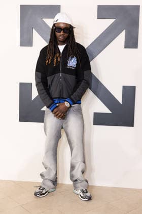 PFW - Off White Photocall La Rvffleuse attends the Off-White Womenswear Fall Winter 2026-2027 show as part of Paris Fashion Week (PFW) on March 5, 2026 in Paris, France. Photo by Alexis Jumeau ABACAPRESS.COM Paris France  Copyright: xJumeauxAlexis ABACAx