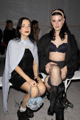 Silly Boy Blue and guest at the Front Row of the Grounds Fashion Show Ready to Wear Collection Fall Winter 2026 2027 during Paris Fashion Week PFW on 5th March, 2026 Jeremy MelloulBestimage Front Row at the Grounds Fashion Show Ready to Wear Collection Fall Winter 2026 2027 during Paris Fashion Week on 5th March, 2026 Paris France  Copyright: xJeremyxMelloulx xBestimagexJeremyxMelloulx xBestimagex