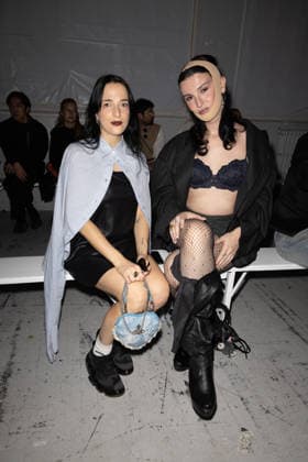 Silly Boy Blue and guest at the Front Row of the Grounds Fashion Show Ready to Wear Collection Fall Winter 2026 2027 during Paris Fashion Week PFW on 5th March, 2026 Jeremy MelloulBestimage Front Row at the Grounds Fashion Show Ready to Wear Collection Fall Winter 2026 2027 during Paris Fashion Week on 5th March, 2026 Paris France  Copyright: xJeremyxMelloulx xBestimagexJeremyxMelloulx xBestimagex