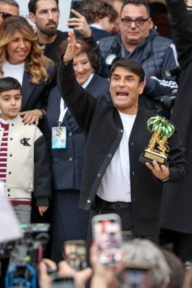 Naples, March 5, 2026 - Sal Da Vinci celebrates in his hometown of Mergellina after winning the Sanremo Music Festival (NeaPhoto)  Copyright: xNapolipressx xipa-agency.netx xNapolipressx IPA_Agency_IPA72422430