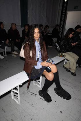 Guest at the Front Row of the Grounds Fashion Show Ready to Wear Collection Fall Winter 2026 2027 during Paris Fashion Week PFW on 5th March, 2026 Jeremy MelloulBestimage Front Row at the Grounds Fashion Show Ready to Wear Collection Fall Winter 2026 2027 during Paris Fashion Week on 5th March, 2026 Paris France  Copyright: xJeremyxMelloulx xBestimagexJeremyxMelloulx xBestimagex