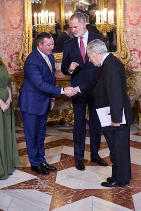 March 5, 2026, Madrid, Madrid, Spain: KING FELIPE VI of SPAIN and QUEEN LETIZIA of SPAIN receive GRAND DUKE GUILLAUME of LUXEMBOURG and GRAND DUCHESS STEPHANIE of LUXEMBOURG Madrid Spain - ZUMAc260 20260305_zep_c260_065 Copyright: xMikexChicorrox