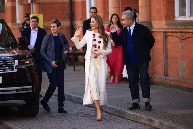 . 05 03 2026. Leicester ,United Kingdom. Kate Middleton, the Princess of Wales , during a visit to the ÔThe Golden MileÕ in Leicester, United Kingdom.  xi-Imagesx xPoolx IIM-26613-0052