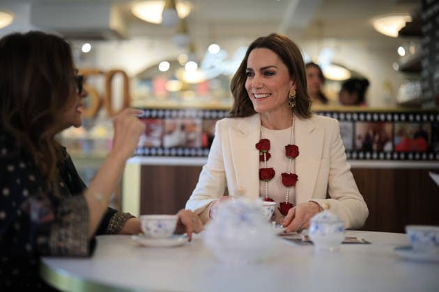 . 05 03 2026. Leicester ,United Kingdom. Kate Middleton, the Princess of Wales , during a visit to the ÔThe Golden MileÕ in Leicester, United Kingdom.  xi-Imagesx xPoolx IIM-26613-0059