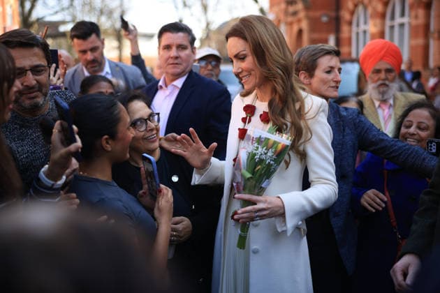 . 05 03 2026. Leicester ,United Kingdom. Kate Middleton, the Princess of Wales , during a visit to the ÔThe Golden MileÕ in Leicester, United Kingdom.  xi-Imagesx xPoolx IIM-26613-0066