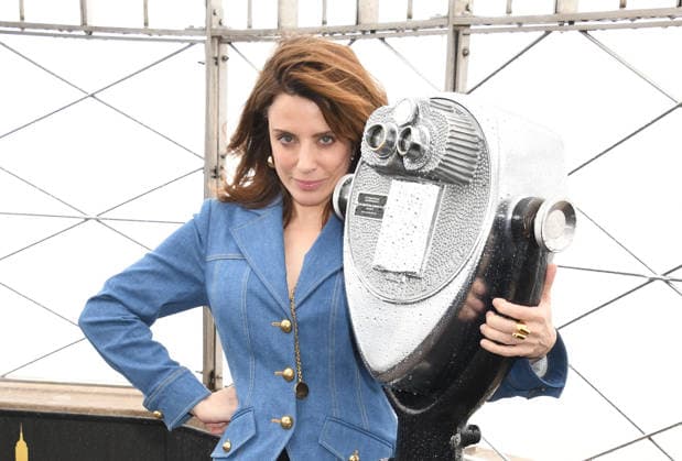 NEW YORK, NY- MARCH 5: Alanna Ubach pictured as the cast of TED visit the Empire State Building to Celebrate it™s Season 2 Premiere on Peacock on March 5, 2026 in New York City. Copyright: xmpi099 MediaPunchx