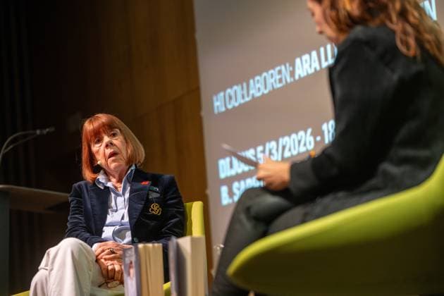 Gisèle Pelicot presents the memoir A hymn to life in Barcelona Gisèle Pelicot during the presentation of the memoir A hymn to life , with journalist Neus Tomàs, on March 5, 2026, in Barcelona, Catalonia Spain Pelicot has published the book A hymn to life in which she narrates in the book her memories when one morning in November 2020 she discovered that her husband had been drugging and raping her in secret, and inviting strangers to her home to abuse her Four years later Pelicot decided to give up her anonymity when the trial began against her husband and fifty other men declaring that shame must change sides 05 MARCH 2026 MEMOIRS PELICOT BOOK PRESENTATION Lorena Sopê Barcelona Cataluna Barcelona Cataluna Spain  Copyright: xLorenaxSopÃªnax 7341496