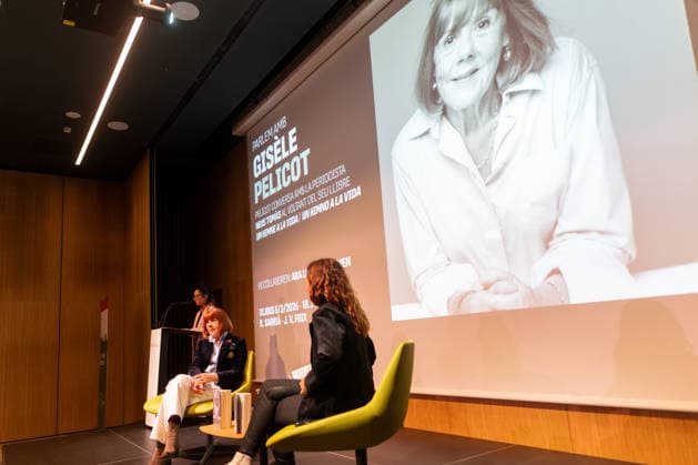 Gisèle Pelicot presents the memoir A hymn to life in Barcelona Gisèle Pelicot i during the presentation of the memoir A hymn to life , with journalist Neus Tomàs d , a 5 March 2026, in Barcelona, Cataluna Espana Pelicot has published the book A hymn to life in which she narrates in the book her memories when one morning in November 2020 she discovered that her husband had been drugging and raping her in secret, and inviting strangers to her home to abuse her Four years later Pelicot decided to give up her anonymity when the trial began against her husband and fifty other men declaring that shame must change sides 05 MARCH 2026 MEMOIRS PELICOT BOOK PRESENTATION Lorena Sopê Barcelona Cataluna Barcelona Cataluna Spain  Copyright: xLorenaxSopÃªnax 7341502