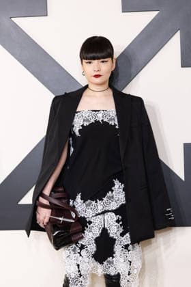 PFW - Off White Photocall Kozue Akimoto attends the Off-White Womenswear Fall Winter 2026-2027 show as part of Paris Fashion Week (PFW) on March 5, 2026 in Paris, France. Photo by Alexis Jumeau ABACAPRESS.COM Paris France  Copyright: xJumeauxAlexis ABACAx