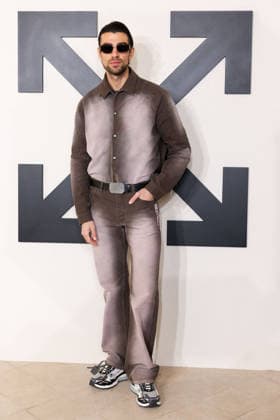 PFW - Off White Photocall Luigi Antonio Giaretti attends the Off-White Womenswear Fall Winter 2026-2027 show as part of Paris Fashion Week (PFW) on March 5, 2026 in Paris, France. Photo by Alexis Jumeau ABACAPRESS.COM Paris France  Copyright: xJumeauxAlexis ABACAx