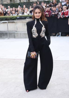 Oulaya Amamra at the Arrivals at the Schiaparelli Womens Ready to Wear Fall Winter 2026 2027 fashion show at the Carrousel du Louvre during Paris Fashion Week PFW , in Paris, FRance, on March 5, 2026 Denis Guignebourg Bestimage Arrivals at the Schiaparelli Womens Ready to Wear Fall Winter 2026 2027 fashion show at the Carrousel du Louvre during Paris Fashion Week PFW , in Paris, France, on March 5, 2026  Copyright: xDenisxGuignebourgx xBestimagexDenisxGuignebourgx xBestimagex