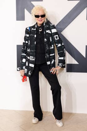 PFW - Off White Photocall Ellen von Unwerth attends the Off-White Womenswear Fall Winter 2026-2027 show as part of Paris Fashion Week (PFW) on March 5, 2026 in Paris, France. Photo by Alexis Jumeau ABACAPRESS.COM Paris France  Copyright: xJumeauxAlexis ABACAx